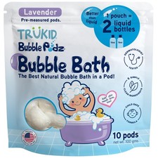 TruKid Bubble Podz Bath for Kids, Toddlers, 10 Count Pack of 1
