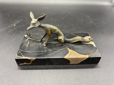 Bronze animalier/Fennec/Renard du désert/Non signé