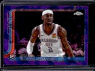 2025-26 Topps Chrome Sapphire Shai Gilgeous-Alexander Purple Refractor #/75