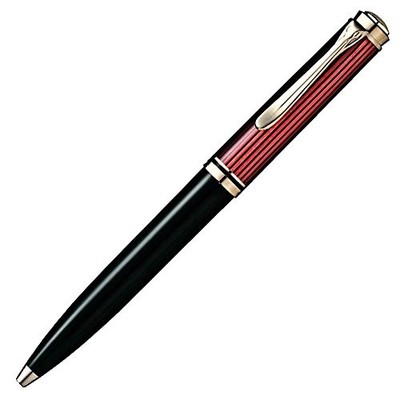 Pelikan Souveran 600 Black And Red Ballpoint Pen