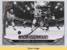 2024 Upper Deck Series 2 UD Canvas Black & White Kyle Palmieri #C149 READ 02ri
