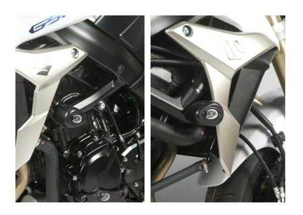 Schutzpads R&G Racing Aero Schwarz Suzuki GSR 750-image