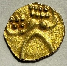 INDIA - Princely States - Cochin - Gold Fanam - 1795-1850 - UNCIRCULATED!