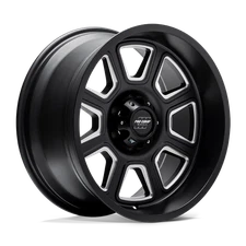 17x9 Pro Comp 5164 Gunner Satin Black Milled Wheel 5x5 (-6mm)