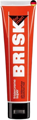 BRISK | Frisiercreme super | Die Styling-Creme für Männer | Natürlicher Halt au