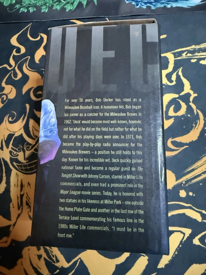 2015 BOB UECKER MILWAUKEE BREWERS BOBBLEHEAD MLB SGA Stadium Chair Baseball HOF - Image 4 of 4