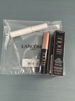 LANCOME IDOLE Lash Lifting Mascara & CILS Booster XL Primer Travel Size Samples