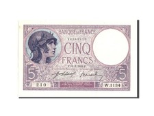 [#210508] Banknote, France, 5 Francs, 5 F 1917-1940   Violet  , 1918, 1918-03-11