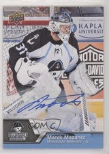 2014-15 Upper Deck AHL Auto Marek Mazanec #48 Auto 0a3
