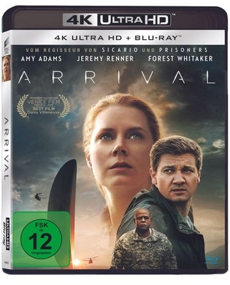 Arrival (Ultra HD Blu-ray & Blu-ray) - Plaion Pictures 4030521749139 - (Ultra H