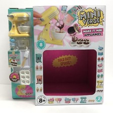Miniverse Make It Mini APPLIANCES Series 2 Display Box  New w/Pieces Attached