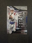 2025 Panini Prizm Drake Maye #7 Fractal Insert New England Patriots