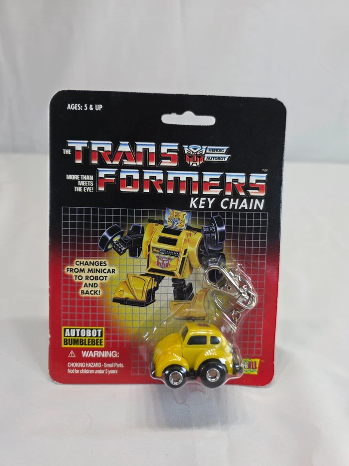 Transformers Key Chain complete set Bumblebee, Cliff Jumper,  Windcharger, Brawn - Image 2 of 4