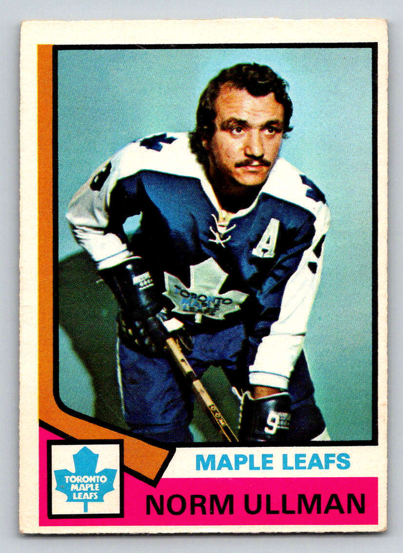 1974-75 O-Pee-Chee #236 Norm Ullman (ref 200824)