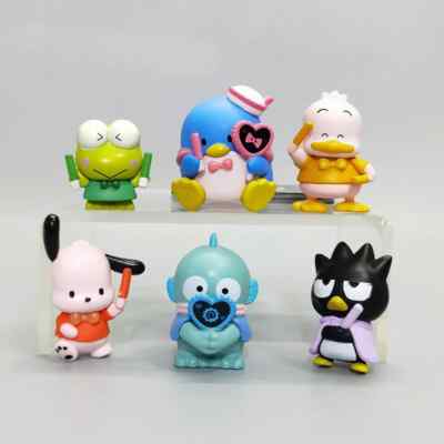 4Cm Pochacco Figure BadBadtz－maru KEROKERO KEROPPI Toy Pvc