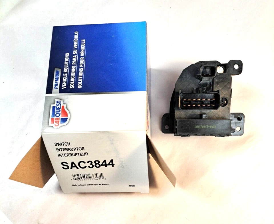 INTERRUPTOR DE FAROS CARQUEST SAC3844 para 99-00 DODGE DURANGO Y DAKOTA Foto 2 de 2