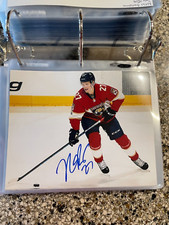 Nick Bjugstad Signed Autographed Florida Panthers 8X10 Photo