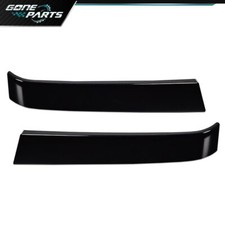 Black Grille Molding Set For 2003-2007 Chevrolet Silverado Gm1212104 Gm1213104