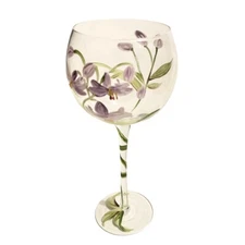ROYAL DANUBE WINE BALLOON GLASS lavender ￼