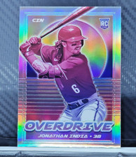 Jonathan India 2021 Chronicles HOLO PRIZM SP Overdrive ROOKIE #24 - Reds RC
