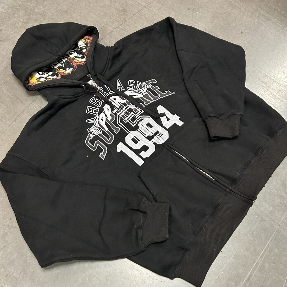 Supreme MM6 Maison Margiela Hoodie Size L ZipUp Hooded Supreme MM6 Maison Margiela Hoodie Size L ZipUp Hooded