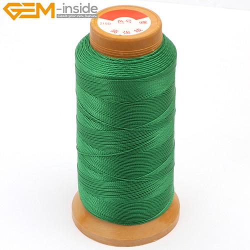 Nylon Beading Cord 0.6mm 230 Meters 210D Sewing Thread Knotting Jewelry Making - Picture 52 of 66