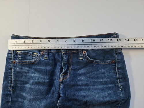 Jeans denium blu Lucky Brand Charlie skinny taglia 00/24 - Foto 6 di 8