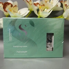 Alfaparf Semi Di Lino Scalp Renew Energizing Lotion 12 Vials x 10 ml, FRESH!