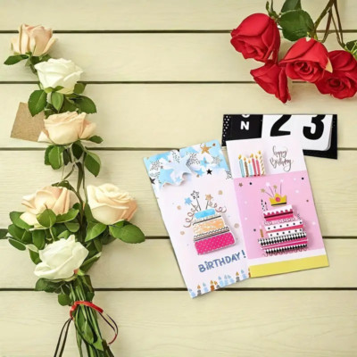 Personalisierte Geburtstagskarte Happy Birthday Grußkarte personalisiert Geburtstagswunsch
