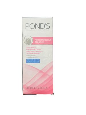 Ponds Perfect Colour Complex Beauty Cream. Skin Lightening & Brightening. 1.35oz