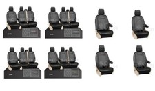 Ford Transit Custom 2013-2023 Tailored Quilored Van Seat Covers 21 Single Logo