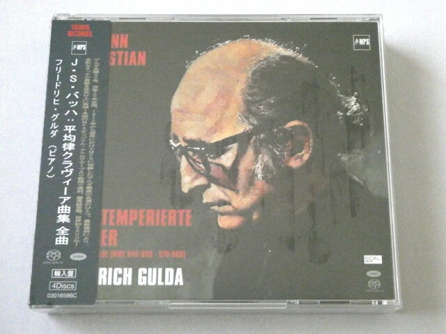 Friedrich Gulda Bach The Well-Tempered Clavier 4 SACD Hybrid TOWER