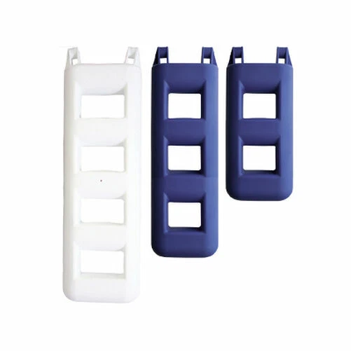 Talamex Bootsfender Treppenfender Stufenfender | 2, 3 und 4 Stufen | blau weiß