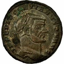 [#65154] Coin, Diocletian, Follis, AU(50-53), Copper, Cohen:101