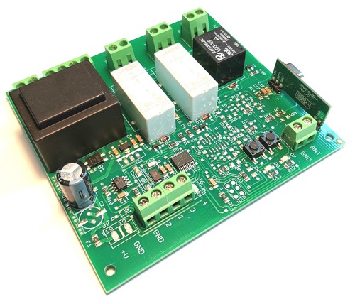 Funk Empfänger für Beninca / Tousek / Satel 433MHz mit Keeloq System Handsendern - Afbeelding 2 van 3
