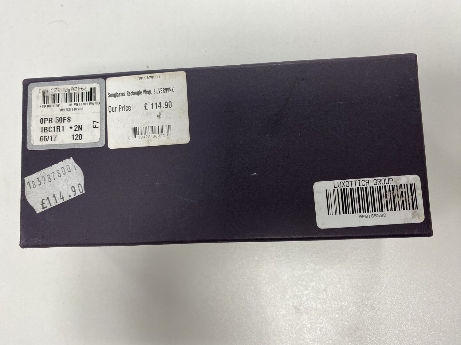 Prada Women's Sunglasses Model SPR 50F Purple Fashion Designer Boxed