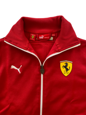 Kid's Ferrari Track Jacket: Red Puma Ferrari SF Track Jacket Sized