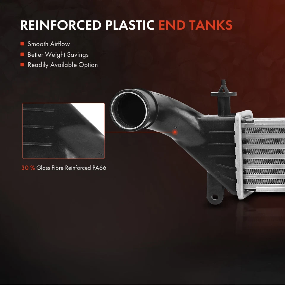 前充电风中冷器适用于梅赛德斯-奔驰 SLK230 R170 98-04 2.3L 1705000200 — 第 3/4 张图片