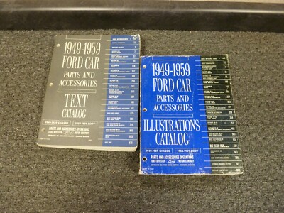 1957-1959 Ford Ranchero Factory Original Parts Catalog Manual 1958 | eBay