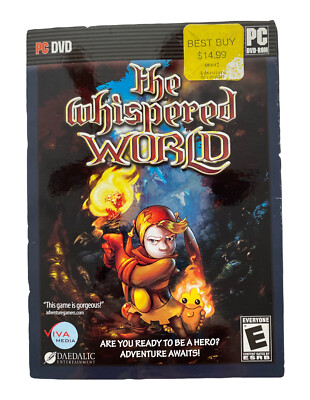 The Whispered World (PC Game 2010) WIN 7/Vista/XP Rated E New Factory Sealed
