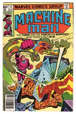 Machine Man Vol 1 No 15 Jun 1980 (NM-) (9.2) Marvel, Bronze Age