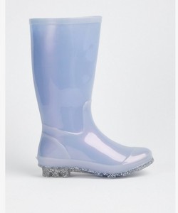 iridescent wellies
