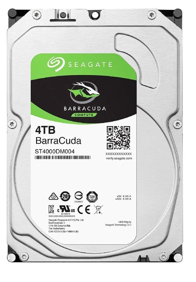 Interne Festplatte Seagate BarraCuda 1TB 2TB 4TB 6TB 8TB Sata3 3,5" 8,9cm - Bild 4 von 4
