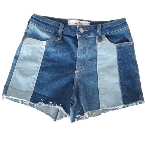 Hollister Women Pink Denim Shorts