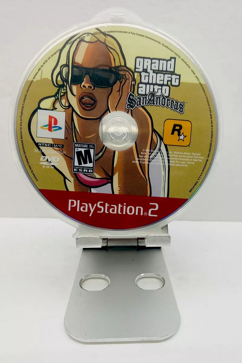 Game Grand Theft Auto: San Andreas (PS2) chip DVD