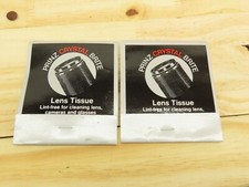 Prinz Crystal Brite Lens Tissue Cameras  Glasses Set Of 2