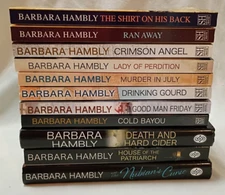 BENJAMIN JANUARY Series Lot of 11 - Barbara Hambly #'s 10-20 Historical Mystery