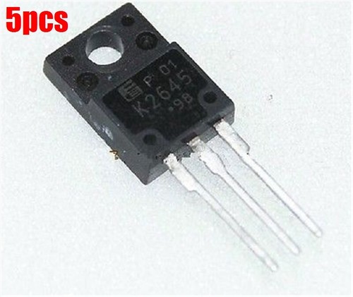 5Pcs 2SK2645 Transistor K2645 600V 8A 50W TO-220 zr | eBay