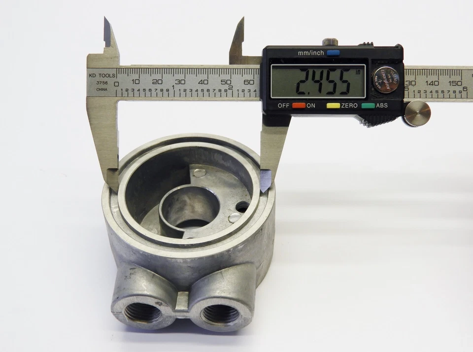 FLEX A LITE OIL FILTER SANDWICH ADAPTER HOUSING 30601 6408692 - Image 3 of 4