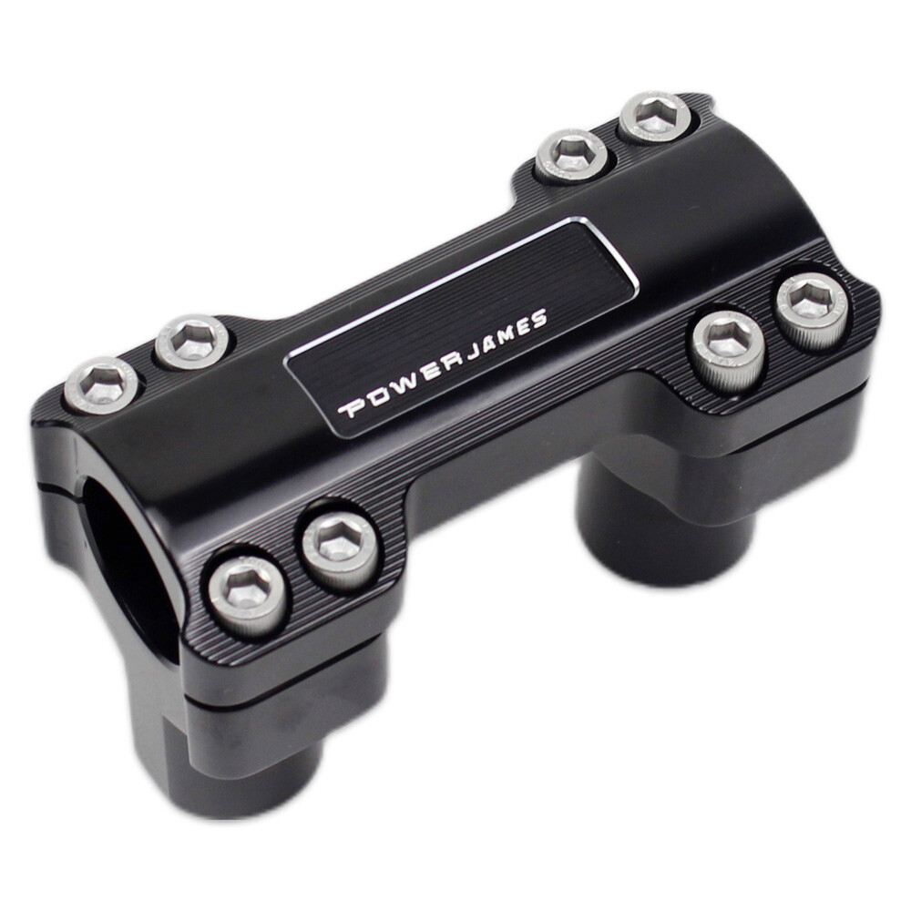 Spacecraft Handlebar Riser Kit Black 6061 T6 Handlebars Risers Kits for Softail Dyna Fat Boy Fat Bob 1 ...